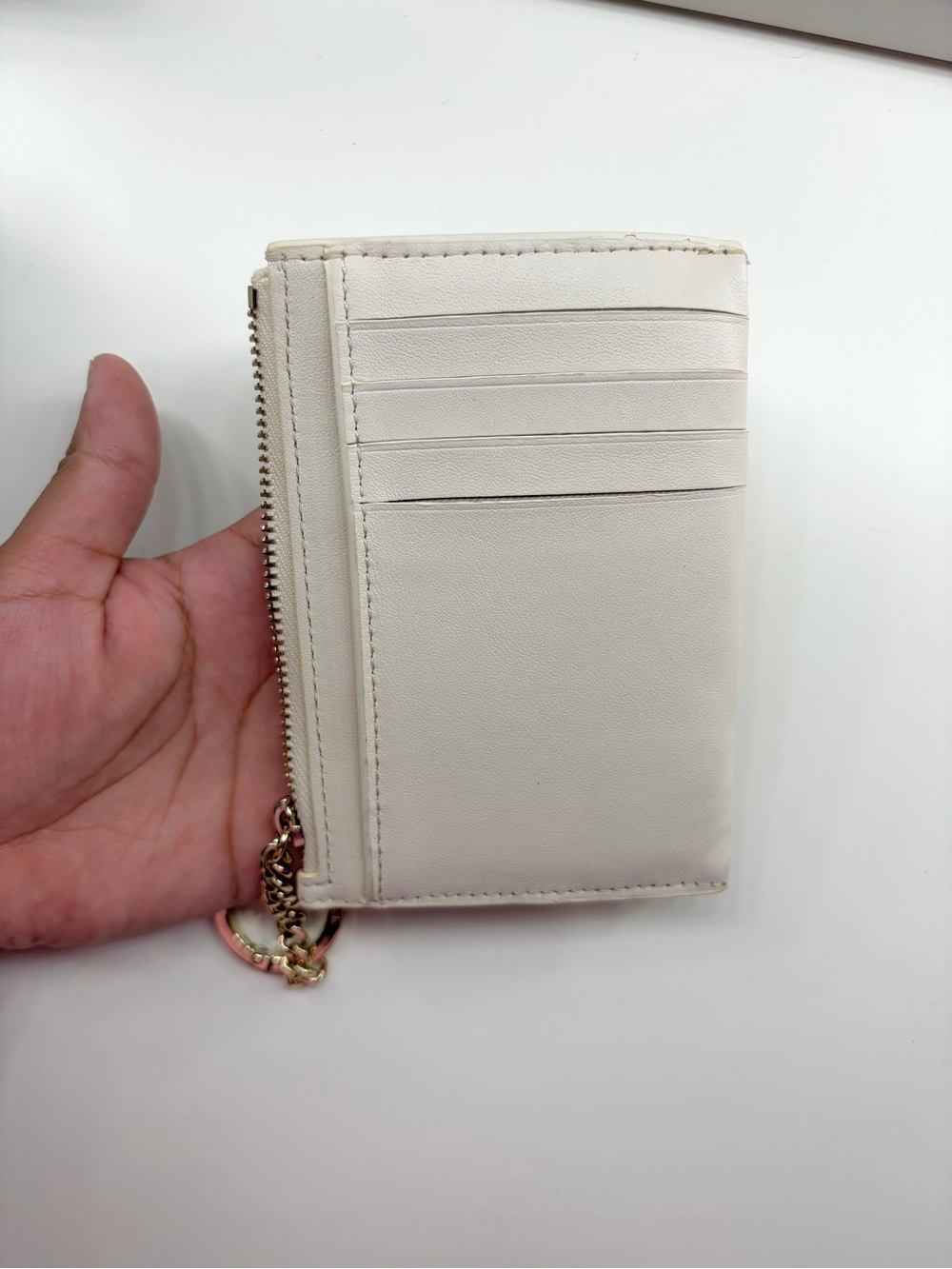 Kate Spade Carey Quilted Key Ring Card Holder - Picture 2 of 3